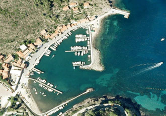 Portoferraio Port Map